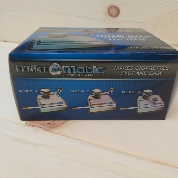 KING size cigarette maker MikrOmatic by Top-O-Matic rolling machine - Picture 5 of 11